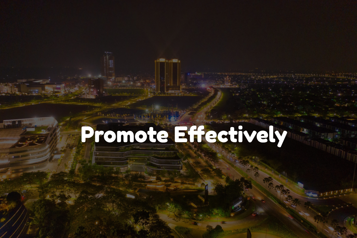 promote effectively